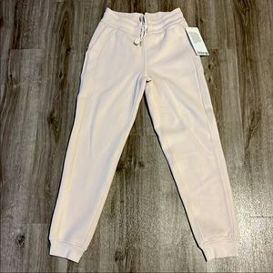 Lululemon White Opal Scuba Jogger